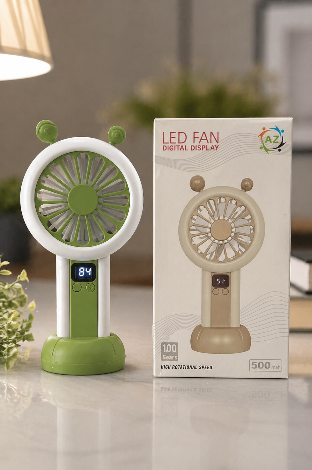 LED Turbo Fan With Digital Display