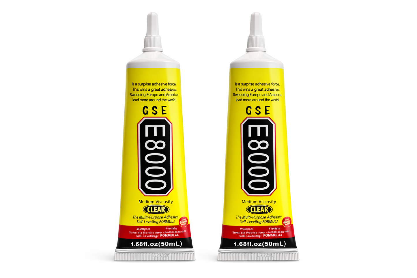 Fabric Glue E8000 Multi Purpose Clear Adhesive 50ml Tube