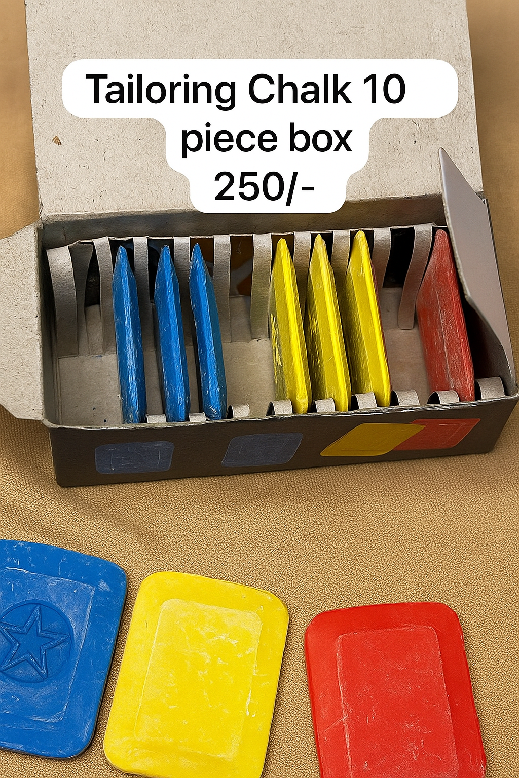Tailoring Chalk 10-Piece Box