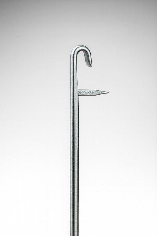 Loop Turner Tool | Metal Hook for Turning Fabric Tubes, Straps & Casings in Sewing and DIY Projects