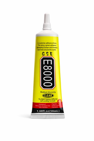 Fabric Glue E8000 Multi Purpose Clear Adhesive 50ml Tube