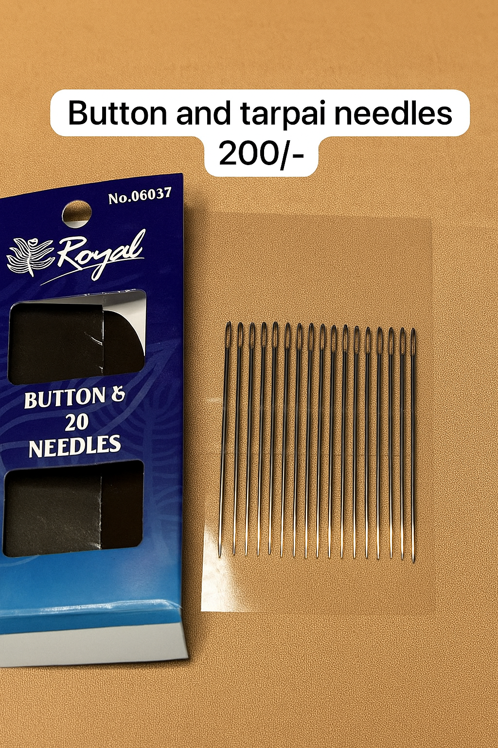 Button & Tarpai Needles