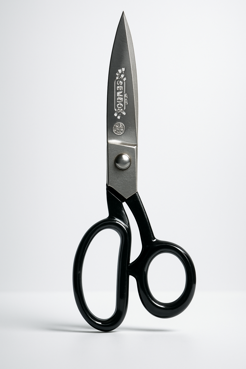 Tailor’s Fabric Cutting 10' Scissors – Heavy Duty Dressmaking Shears with Blue Handle for Sewing & Crafting