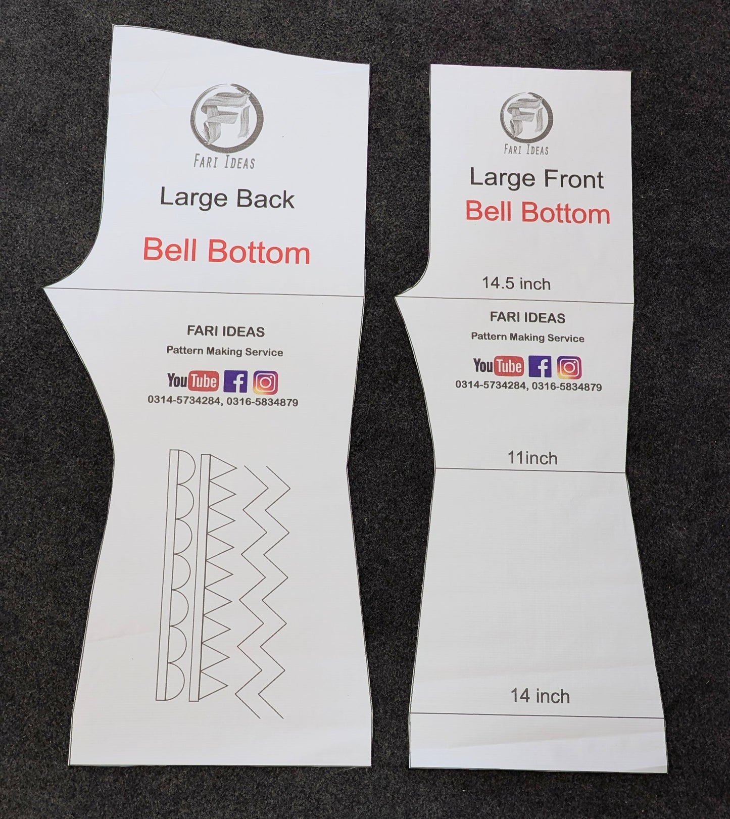 Bell Bottom Trousers