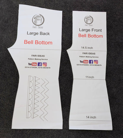 Bell Bottom Trousers