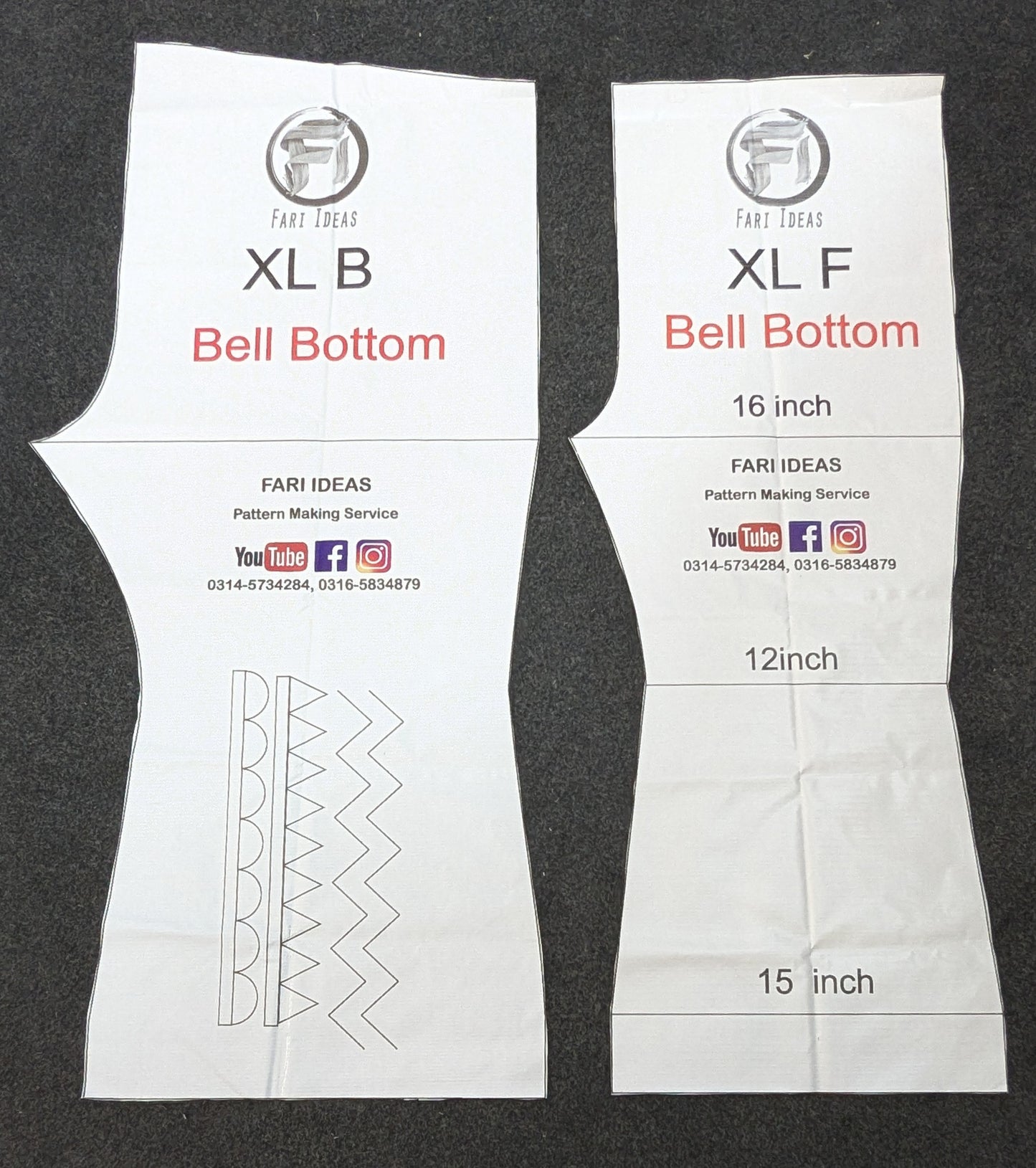 Bell Bottom Trousers