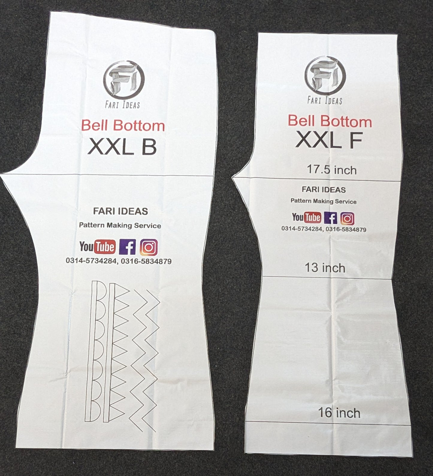 Bell Bottom Trousers